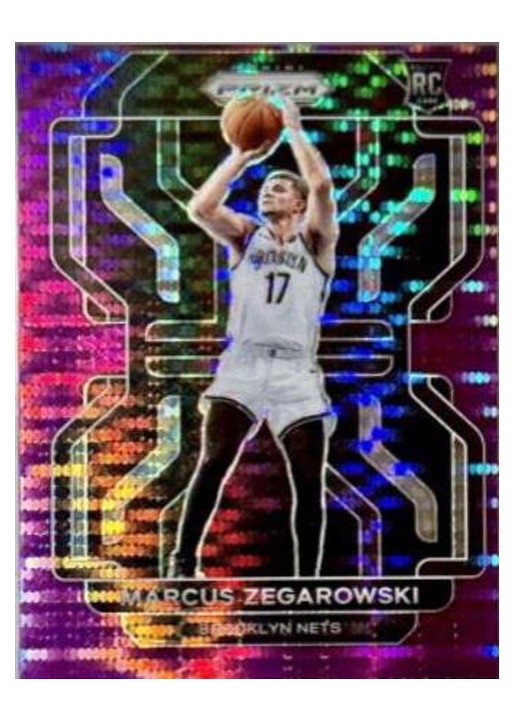 2021-22 Panini Prizm Base Set Marcus Zegarowski #300 card