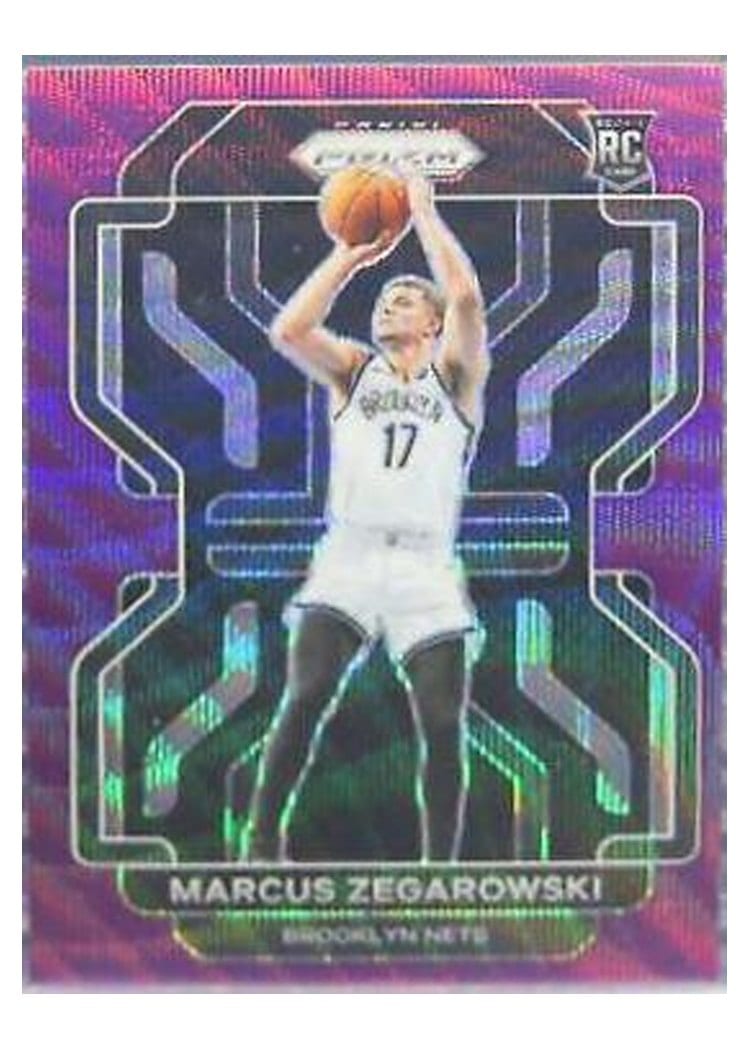 2021-22 Panini Prizm Base Set Marcus Zegarowski #300 card