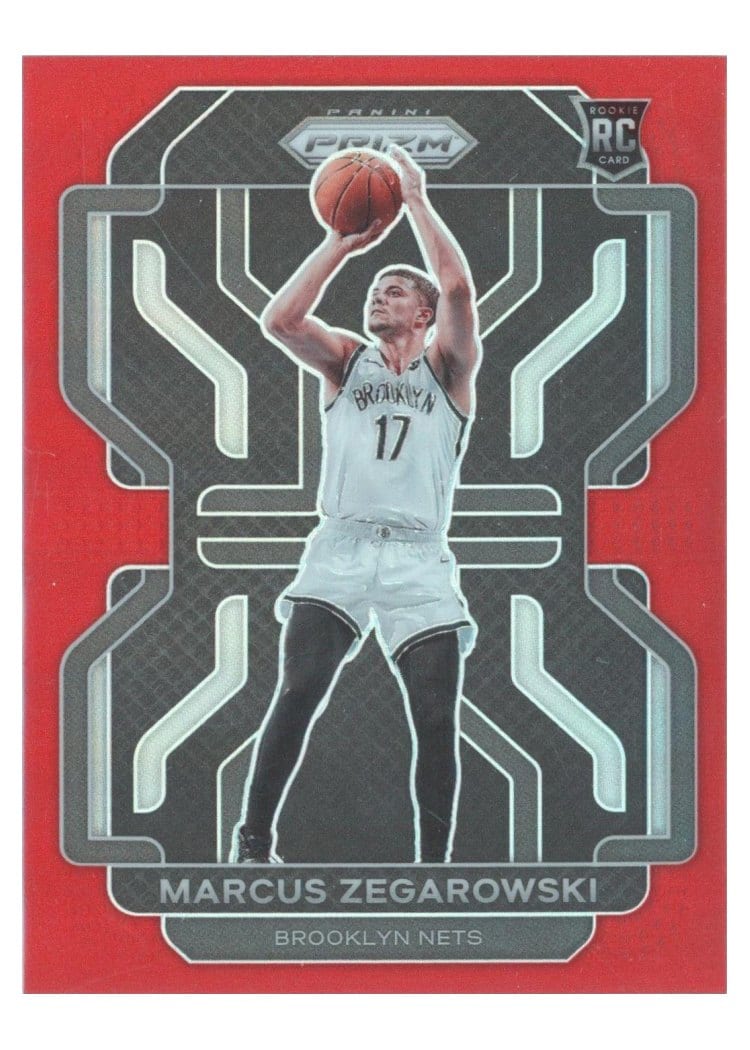 2021-22 Panini Prizm Base Set Marcus Zegarowski #300 card