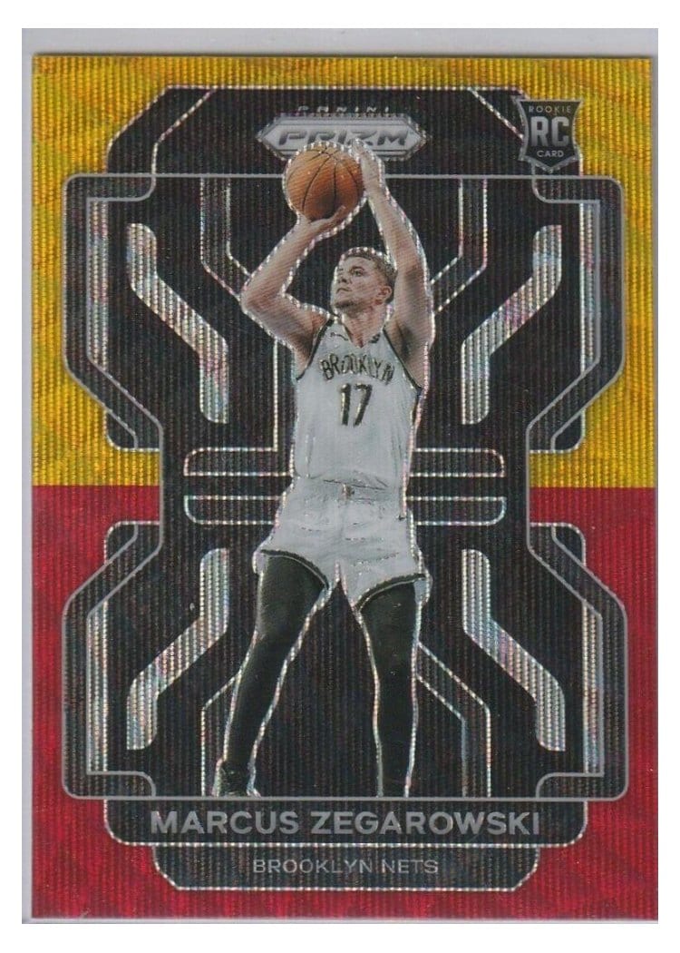 2021-22 Panini Prizm Base Set Marcus Zegarowski #300 card