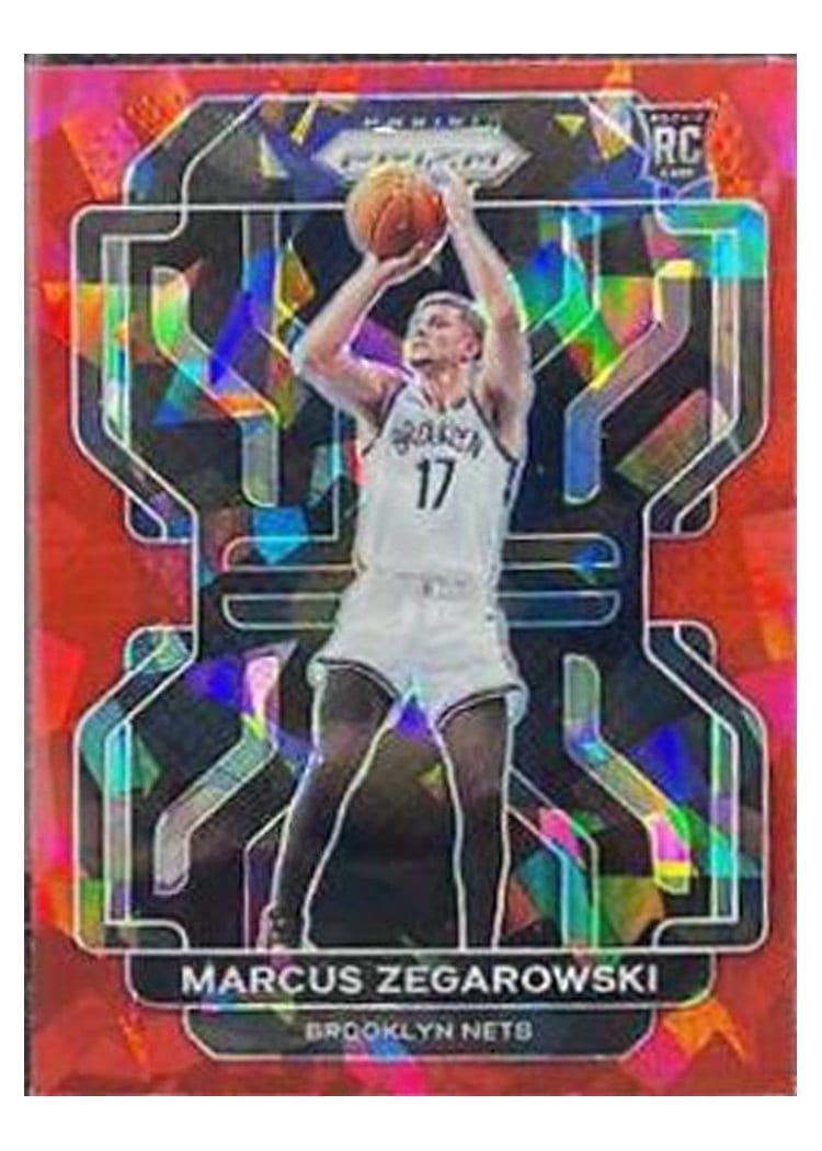 2021-22 Panini Prizm Base Set Marcus Zegarowski #300 card