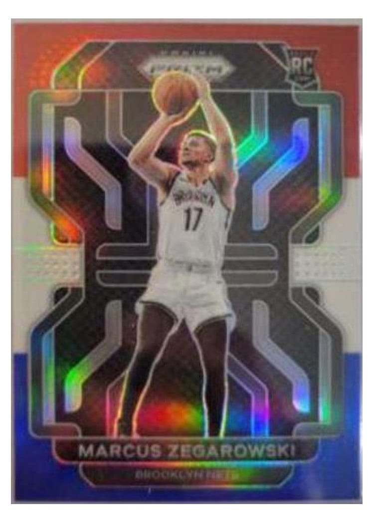 2021-22 Panini Prizm Base Set Marcus Zegarowski #300 card