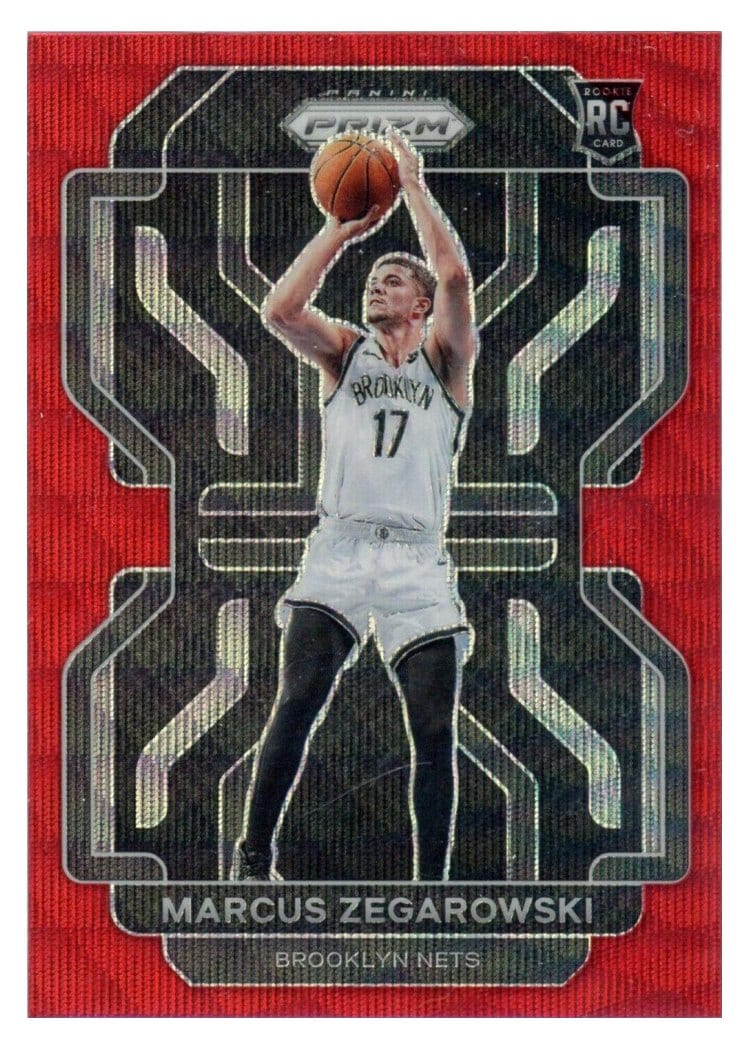 2021-22 Panini Prizm Base Set Marcus Zegarowski #300 card