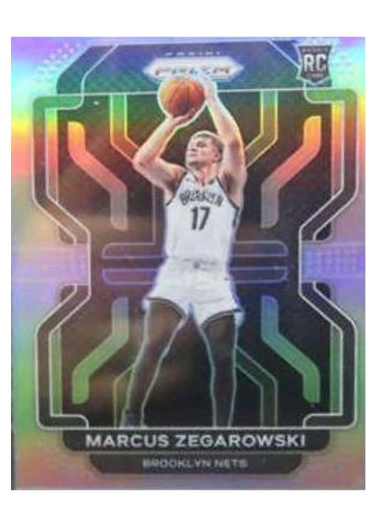 2021-22 Panini Prizm Base Set Marcus Zegarowski #300 card
