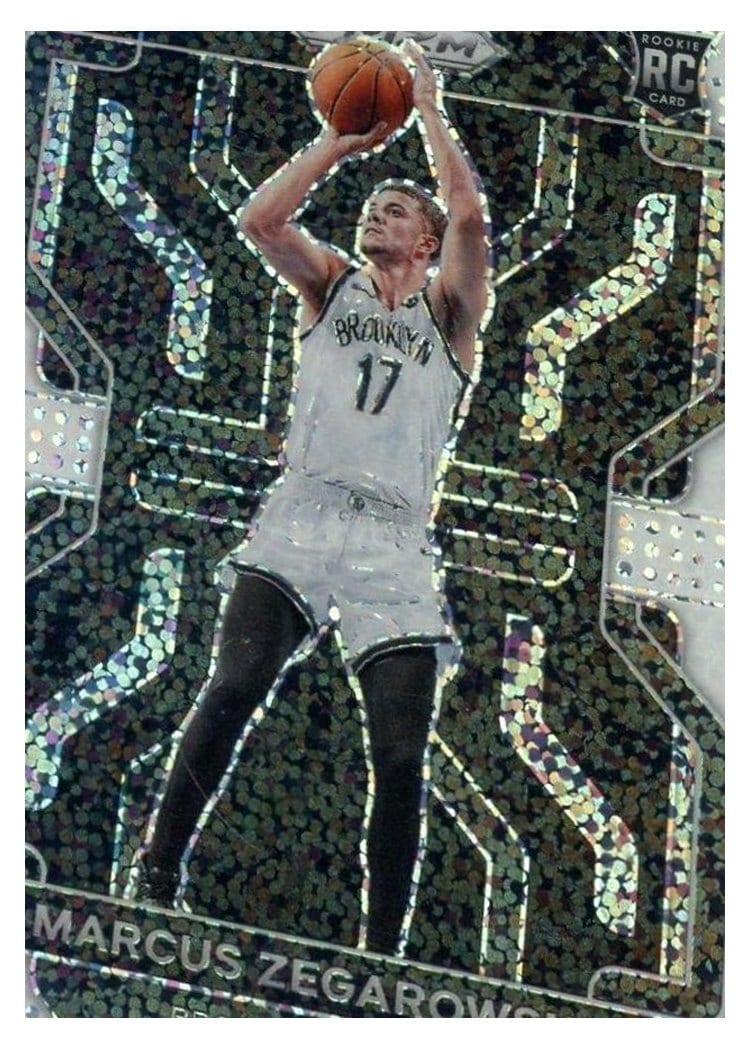 2021-22 Panini Prizm Base Set Marcus Zegarowski #300 card