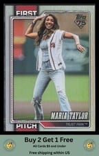 2026 Topps First Pitch Maria Taylor #FP-11