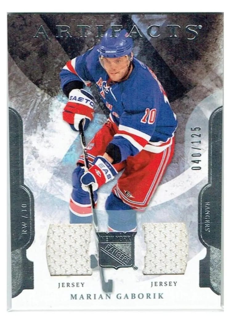 2011 Upper Deck Artifacts Marian Gaborik #10 card