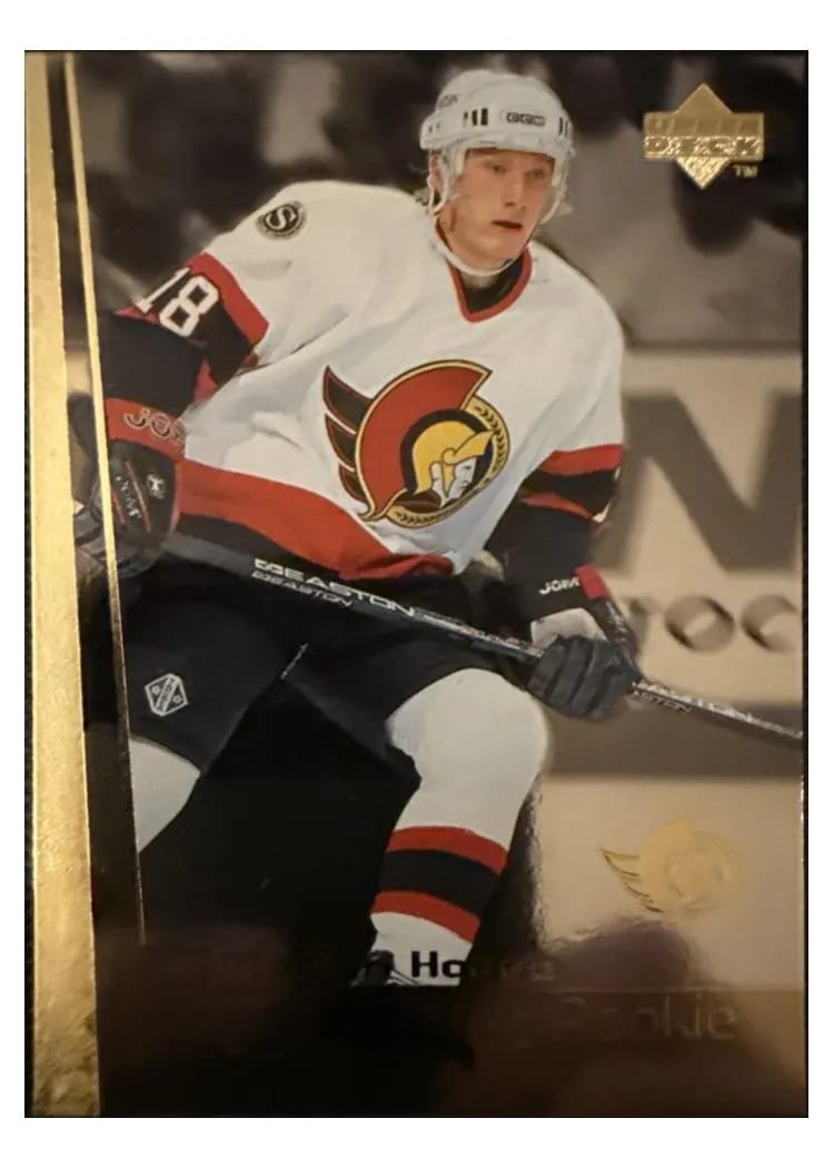 1998 Upper Deck Marian Hossa #6 card