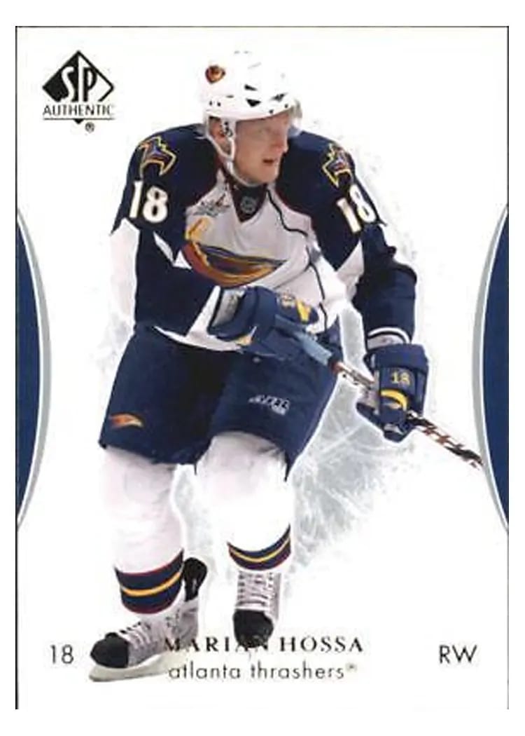 2007 SP Authentic Marian Hossa #44 card