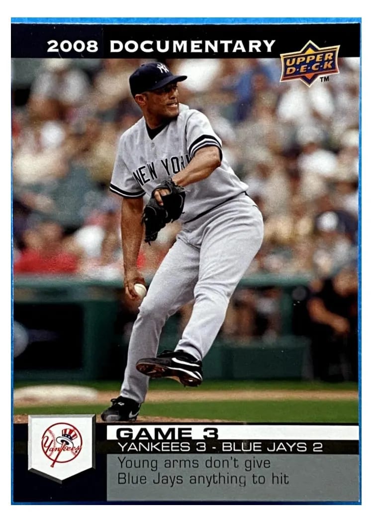 2008 Upper Deck Documentary Mariano Rivera #183 card