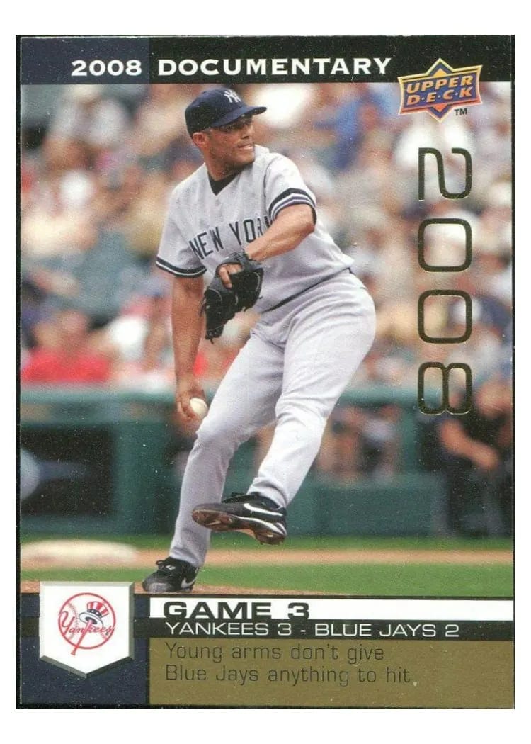 2008 Upper Deck Documentary Mariano Rivera #183 card
