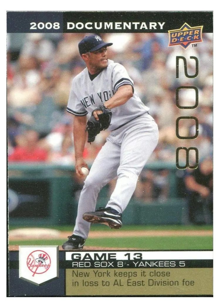 2008 Upper Deck Documentary Mariano Rivera #483 card