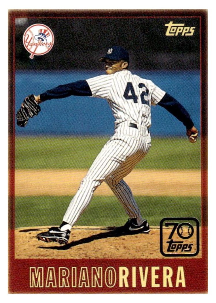 2021 Topps Double Headers Mariano Rivera #TDH-17 card