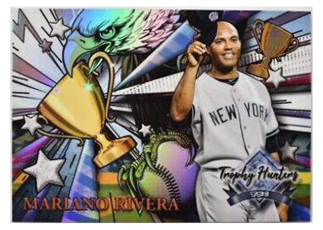 2022 Stadium Club Chrome Trophy Hunters Mariano Rivera #RL-28 card