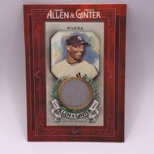 2022 Topps Allen & Ginter Framed Mini Relics Mariano Rivera #MFR-MR card