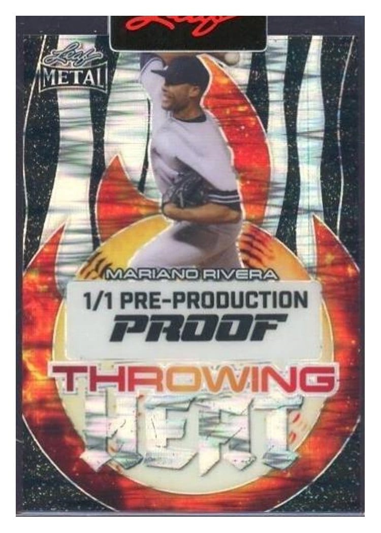 2024 Leaf Metal Throwing Heat Mariano Rivera #TH-MR1 card
