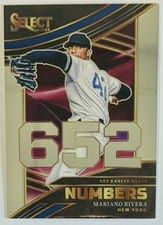 2024 Panini Select Select Numbers Mariano Rivera #19 card