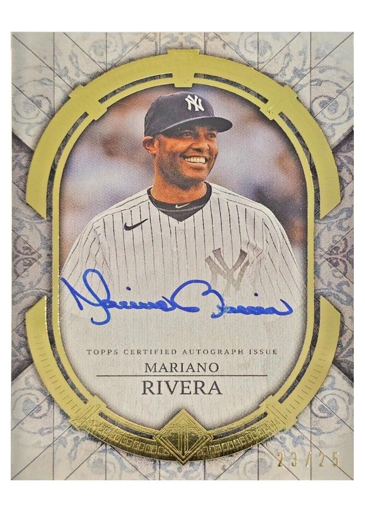 2024 Topps Transcendent Collection Autographs Mariano Rivera #TCA-MR card