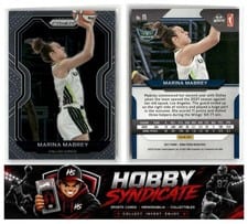 2021 Panini Prizm WNBA Base Set Marina Mabrey #15