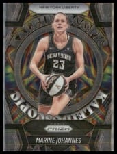 2025 Panini Prizm WNBA Kaleidoscopic Marine Johannes #11 card