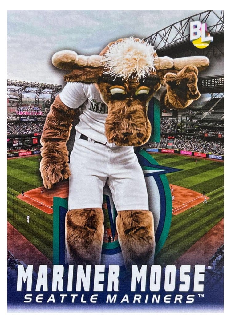 2023 Topps Big League Mascots Mariner Moose #M-25 card