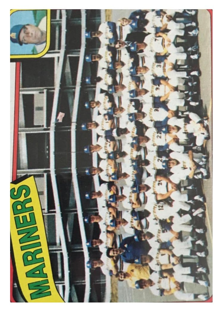 1980 Topps Mariners:  Darrell Johnson #282 card