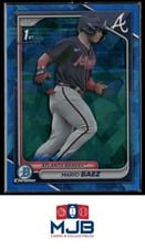 2024 Bowman Chrome Sapphire Edition Prospects Mario Baez #BCP-153 card