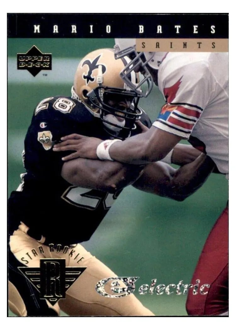 1994 Upper Deck Mario Bates Electric Silver #24 card