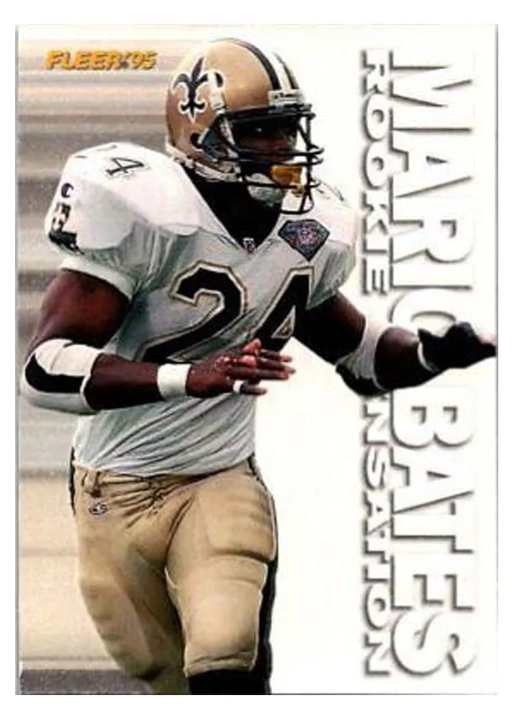 1995 Fleer Rookie Sensations Mario Bates #2 card