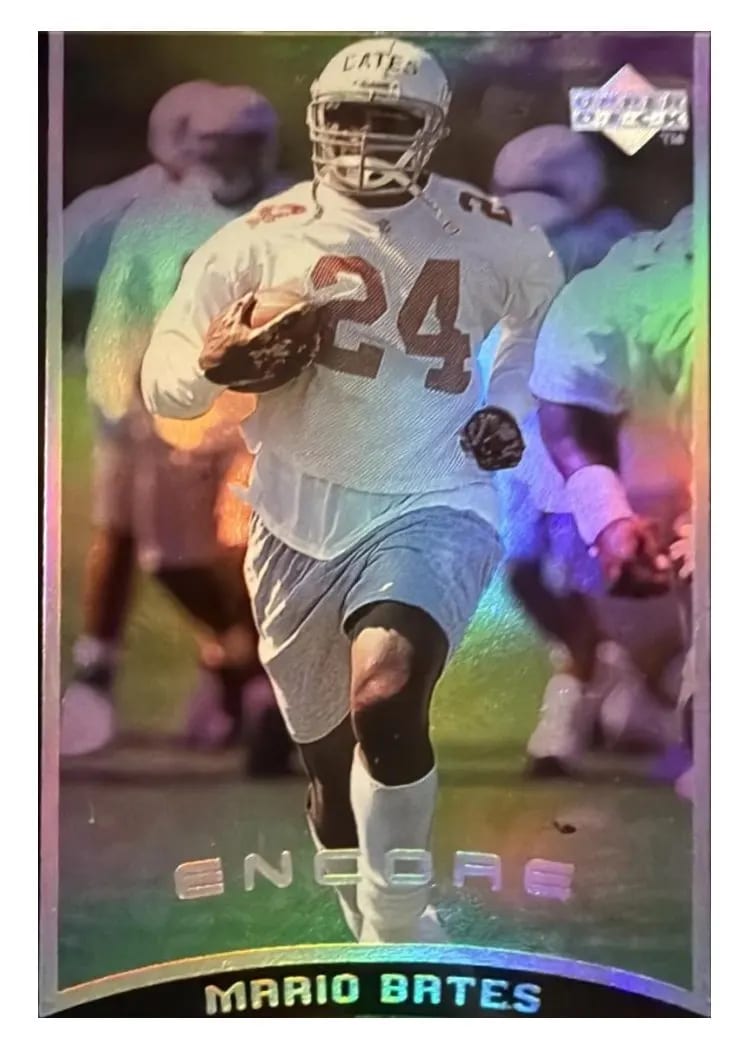 1998 Upper Deck Encore Mario Bates #35 card