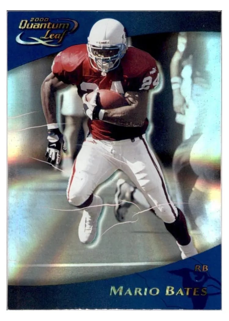2000 Quantum Leaf Mario Bates #8 card