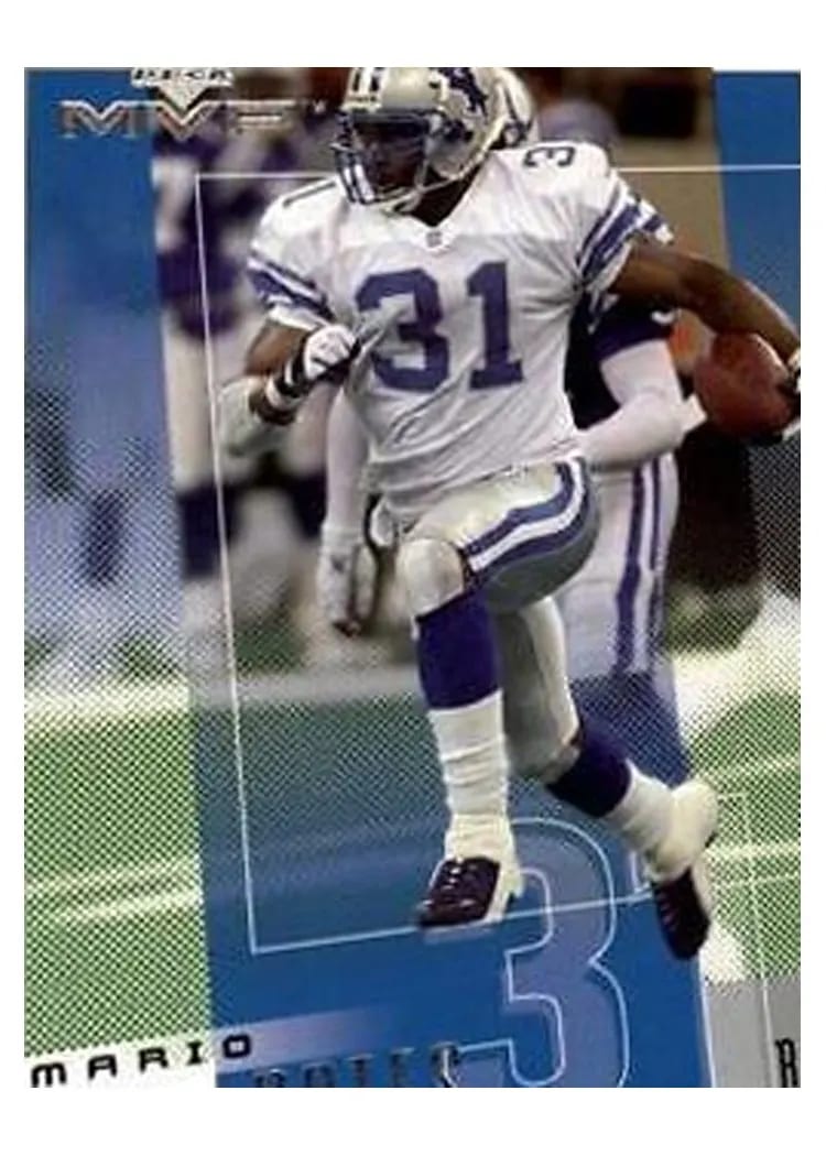2001 Upper Deck MVP Mario Bates #91 card