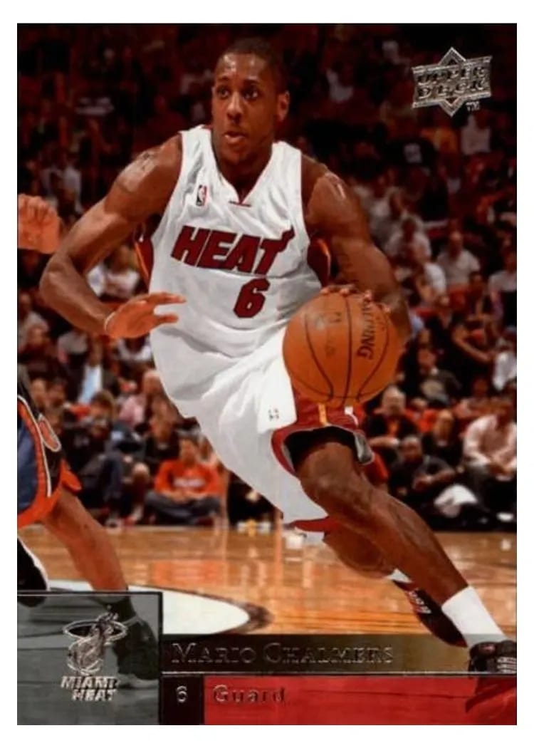 2009 Upper Deck Mario Chalmers #94 card