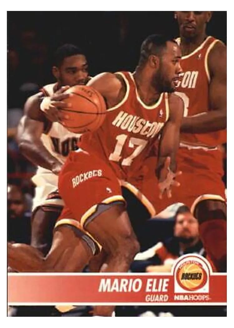 1994 Hoops Mario Elie #74 card