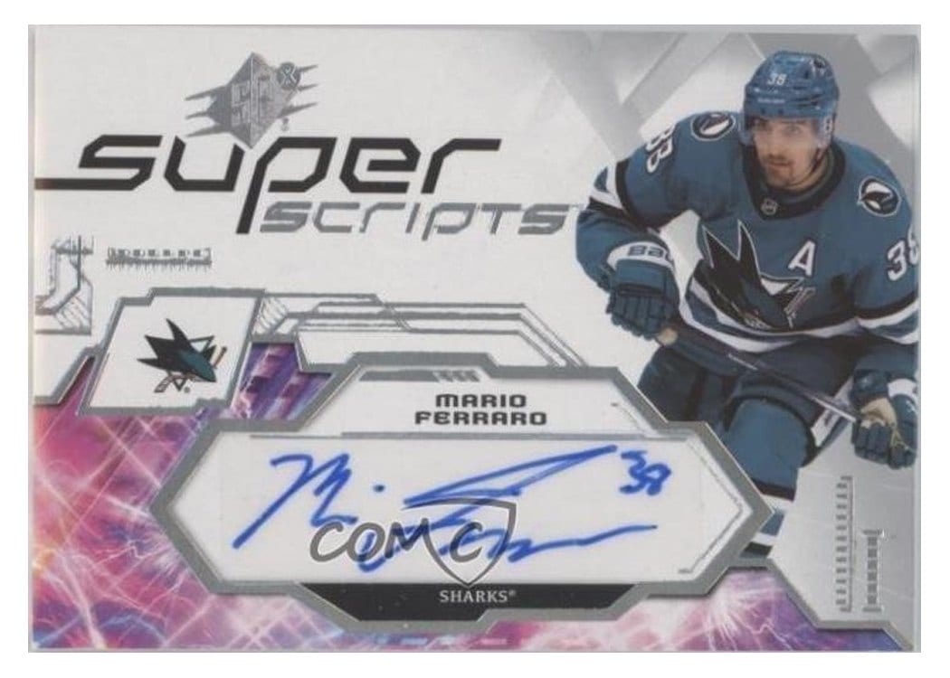 2023-24 SPx Superscripts Mario Ferraro #SS-MF card