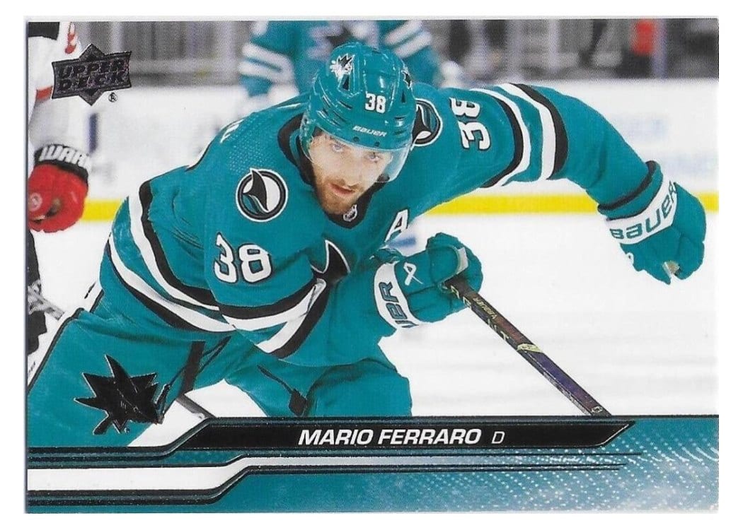 2023-24 Upper Deck Base Set Mario Ferraro #396 card