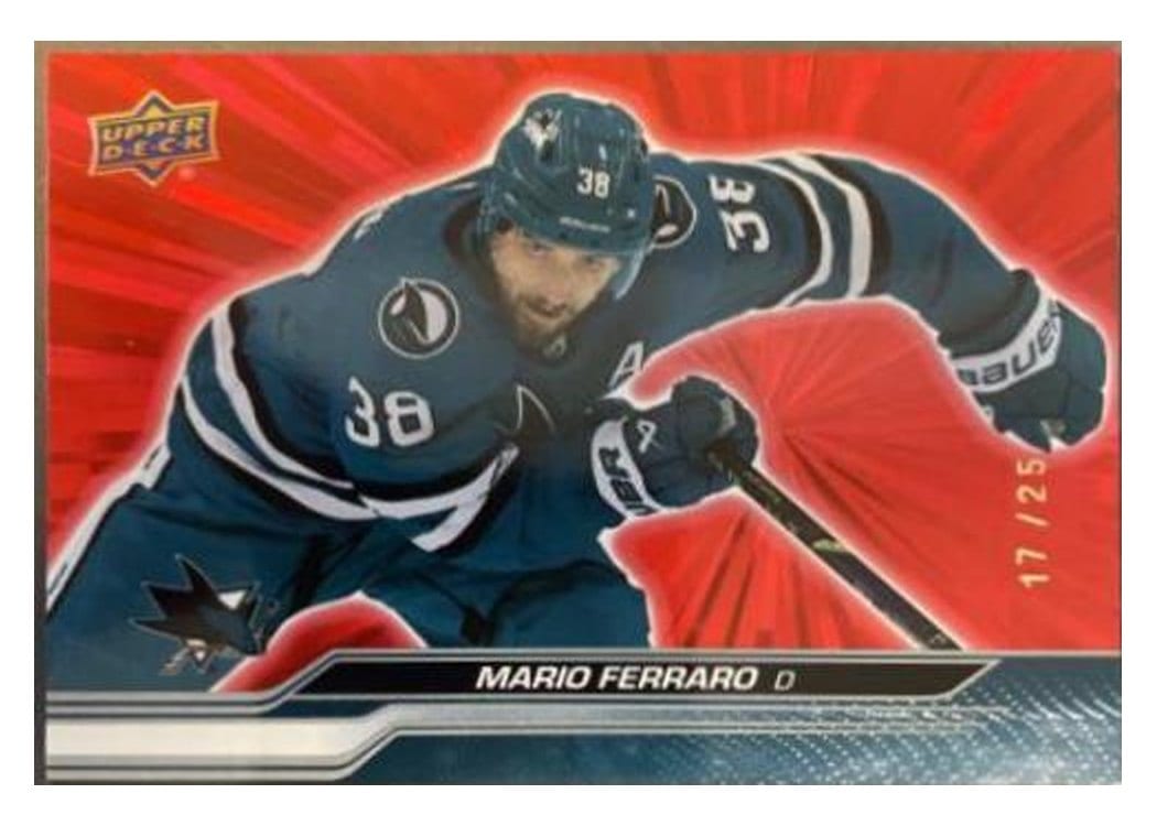 2023-24 Upper Deck Base Set Mario Ferraro #396 card