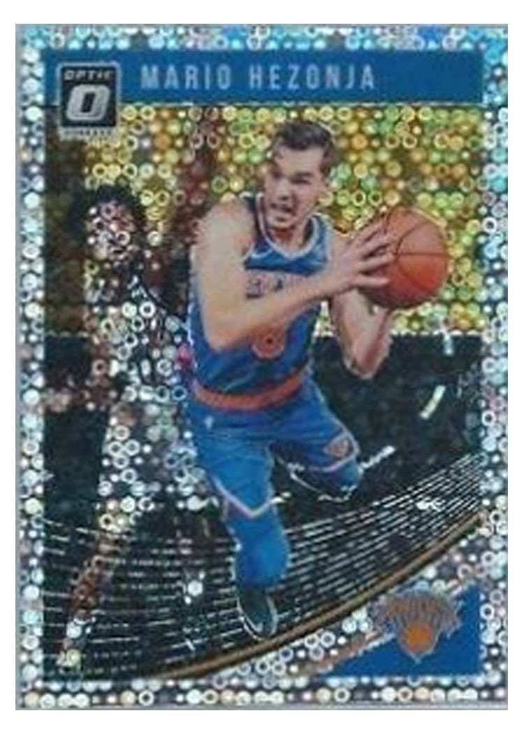 2018-19 Donruss Optic Base Set Mario Hezonja #77 card