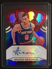 2018 Panini Crown Royale Crown Autographs Mario Hezonja #CA-MHZ card