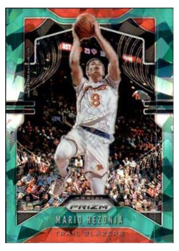 2019-20 Panini Prizm Base Set Mario Hezonja Green Ice Prizm #219 card