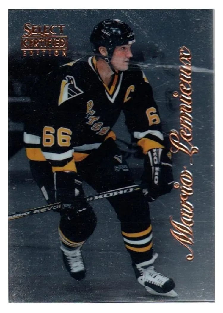 1996 Select Certified Mario Lemieux #10 card