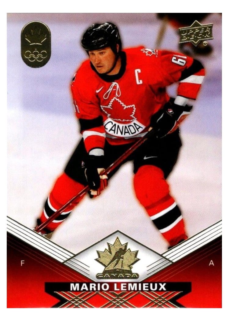 2025-26 Tim Hortons Team Canada Olympic Hockey Base Set Mario Lemieux #38 card