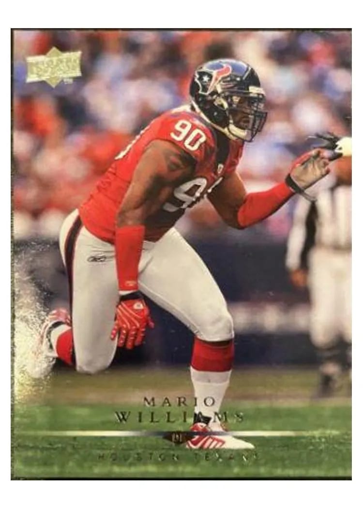 2008 Upper Deck Mario Williams #76 card