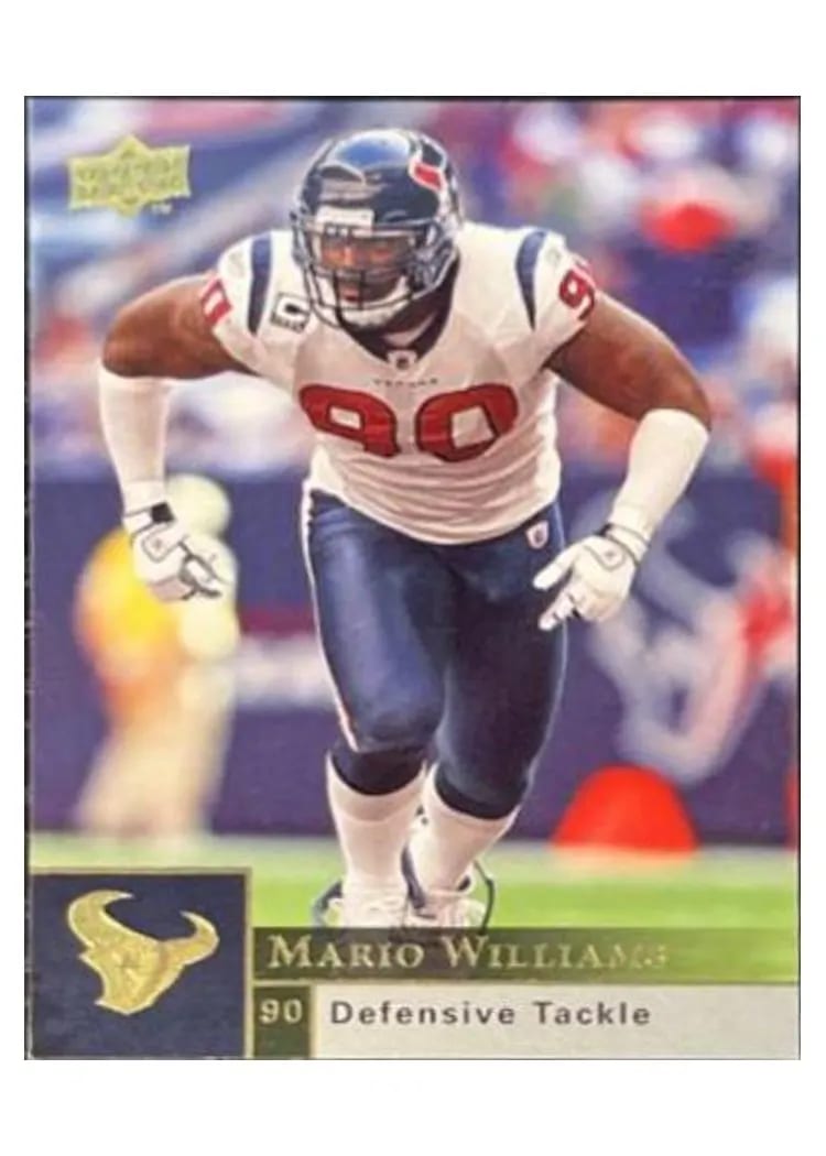 2009 Upper Deck Mario Williams #84 card