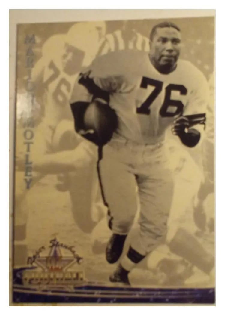 1994 Ted Williams Co Marion Motley #16 card