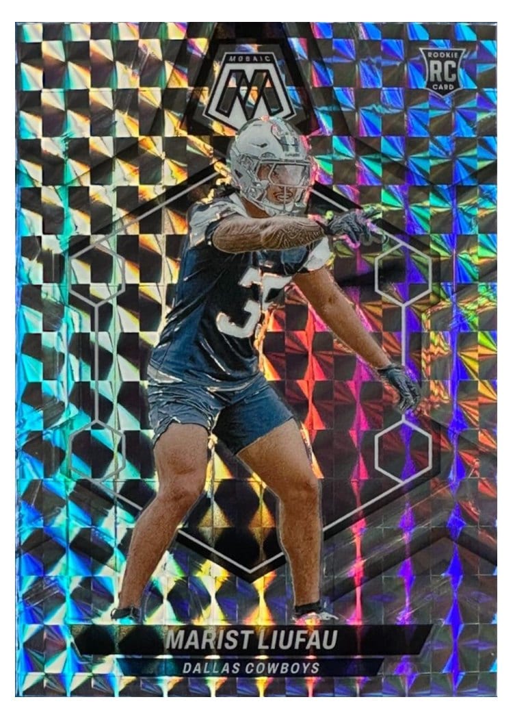 2024 Panini Mosaic Base Set Marist Liufau #370 card