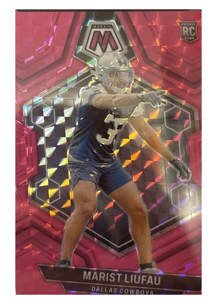 2024 Panini Mosaic Base Set Marist Liufau #370 card