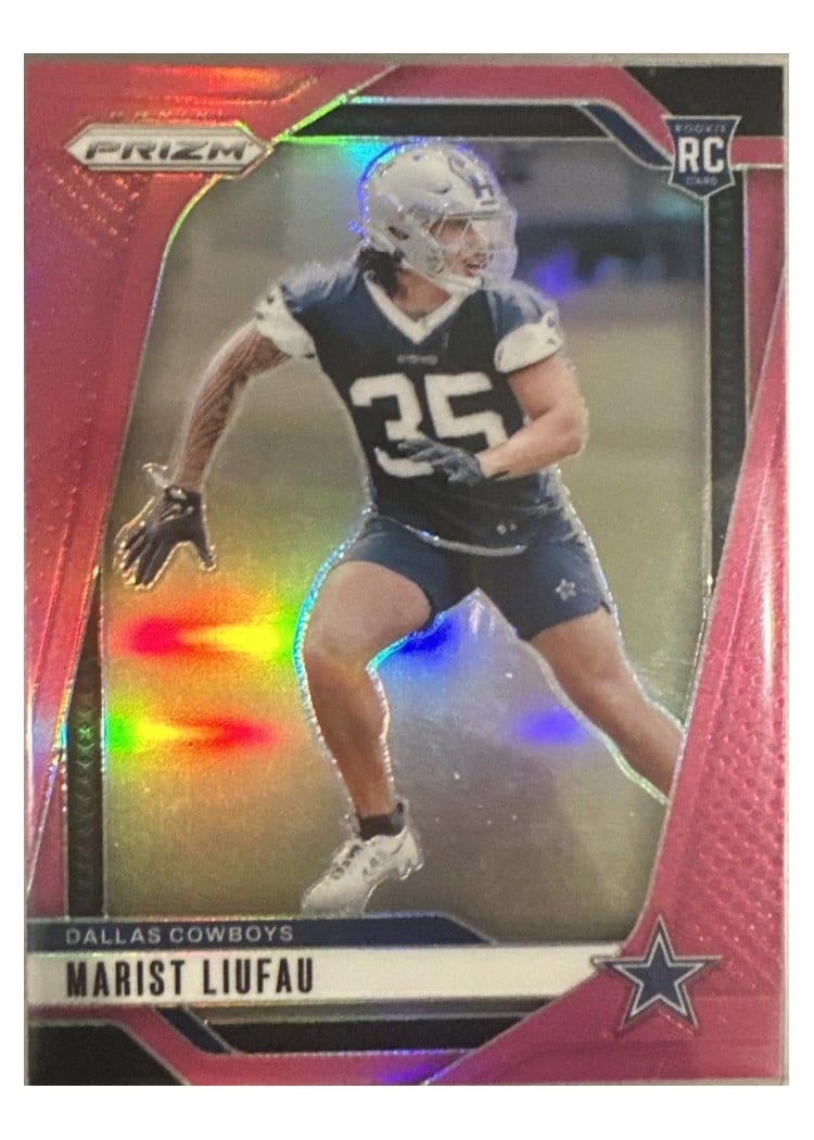 2024 Panini Prizm Base Set Marist Liufau #372 card