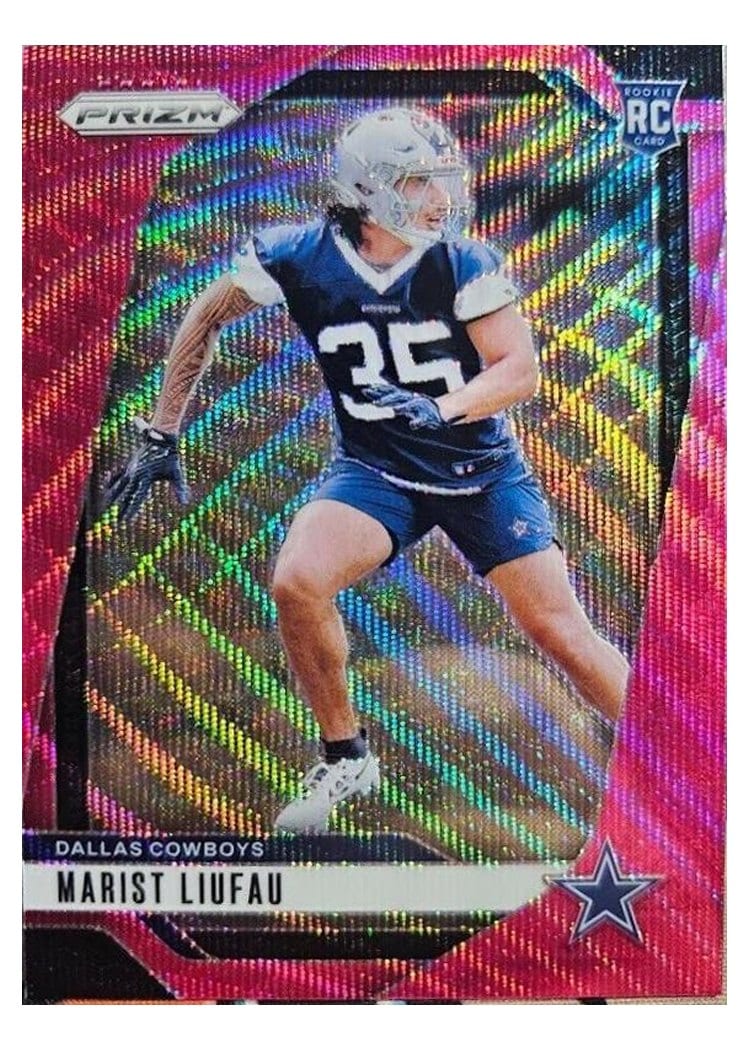 2024 Panini Prizm Base Set Marist Liufau #372 card
