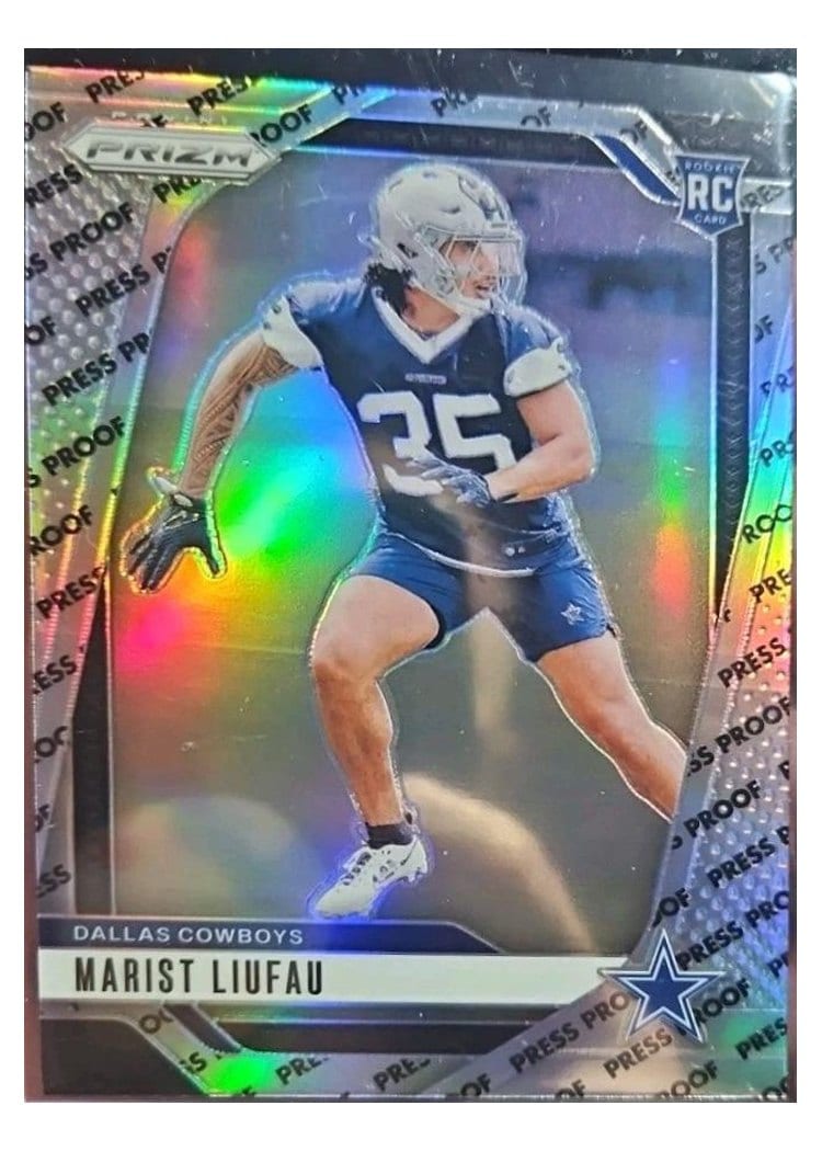 2024 Panini Prizm Base Set Marist Liufau #372 card